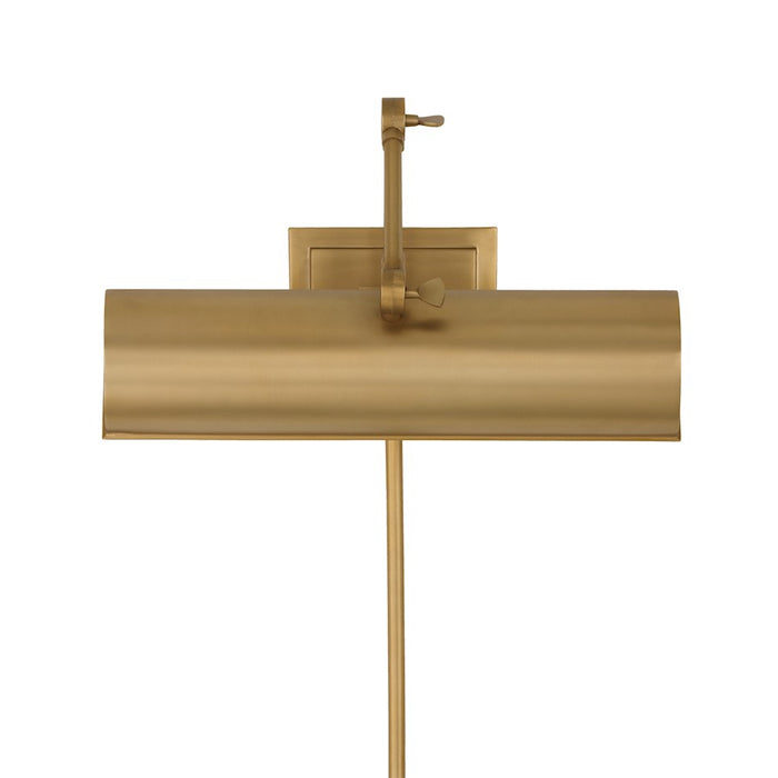 Capital Lighting Alastair 1 Light Sconce, Aged Brass