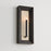 Capital Lighting Dunn 1 Light Sconce, Espresso Stain and Black