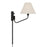 Capital Lighting Chadwick 1Lt Sconce, Espresso/Ecru Fabric Shade