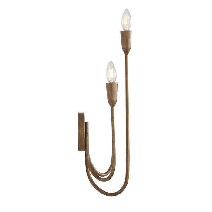 Capital Lighting Marley 3 Light Sconce, Mystic Bronze