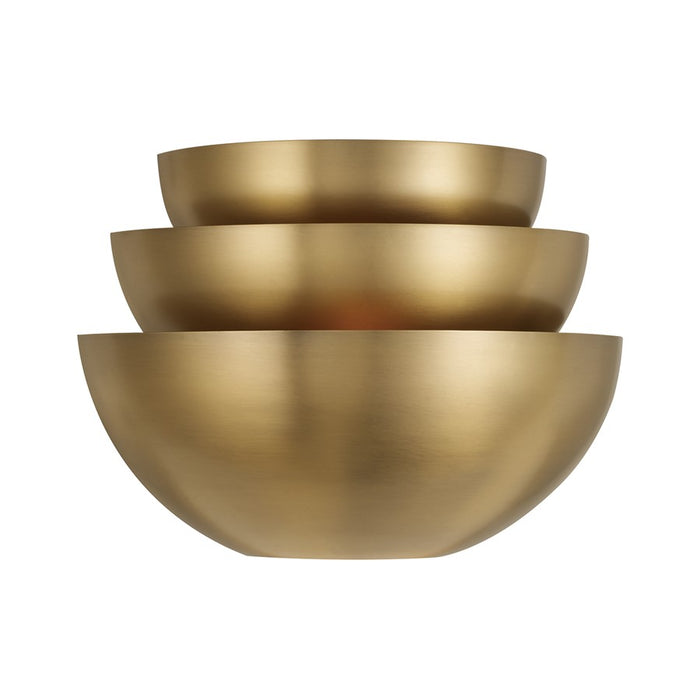 Capital Lighting Gia 2 Light Sconce, Aged Brass