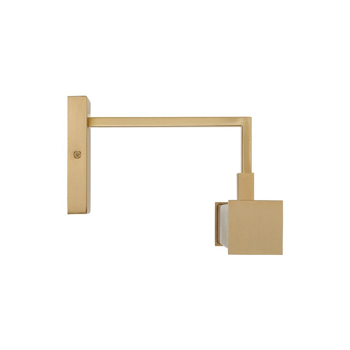 Capital Lighting Cortland 1 Light Sconce, Matte Brass