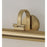Capital Lighting Morgan 1 Light Sconce, Matte Brass