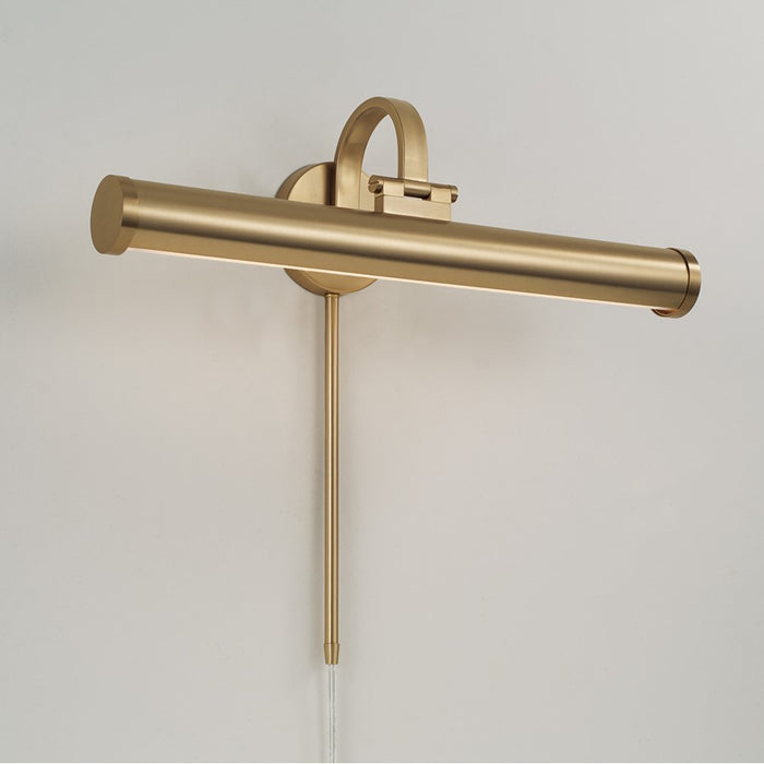 Capital Lighting Morgan 1 Light Sconce, Matte Brass