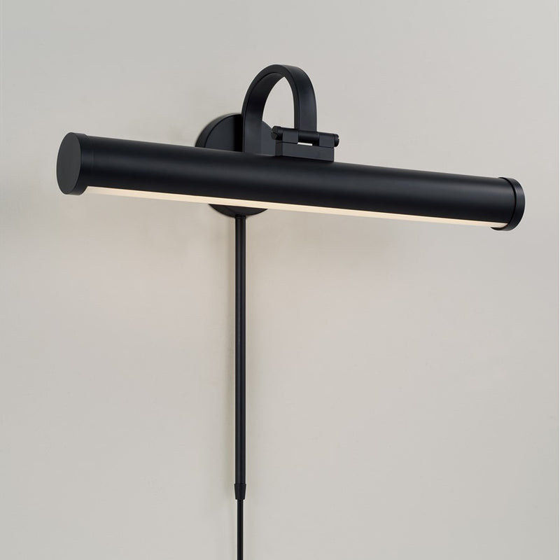 Capital Lighting Morgan 1 Light Sconce, Matte Black
