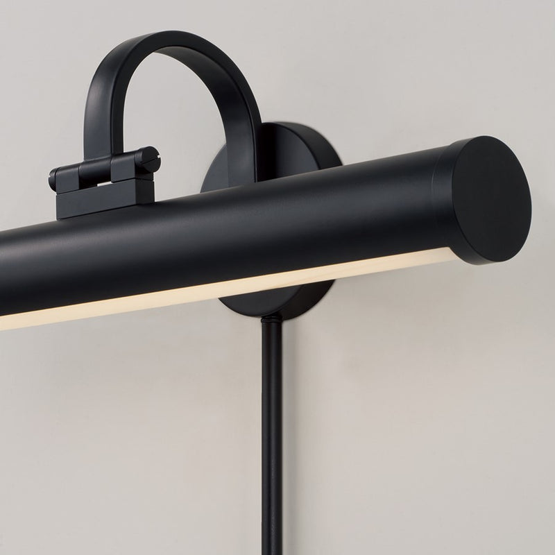 Capital Lighting Morgan 1 Light Sconce, Matte Black