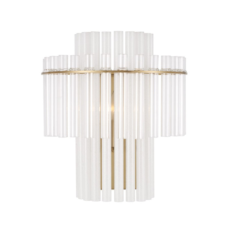 Capital Lighting Blair 1 Light Sconce, Aged Brass