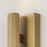 Capital Lighting Ian 2 Light 6" Sconce, Aged Brass