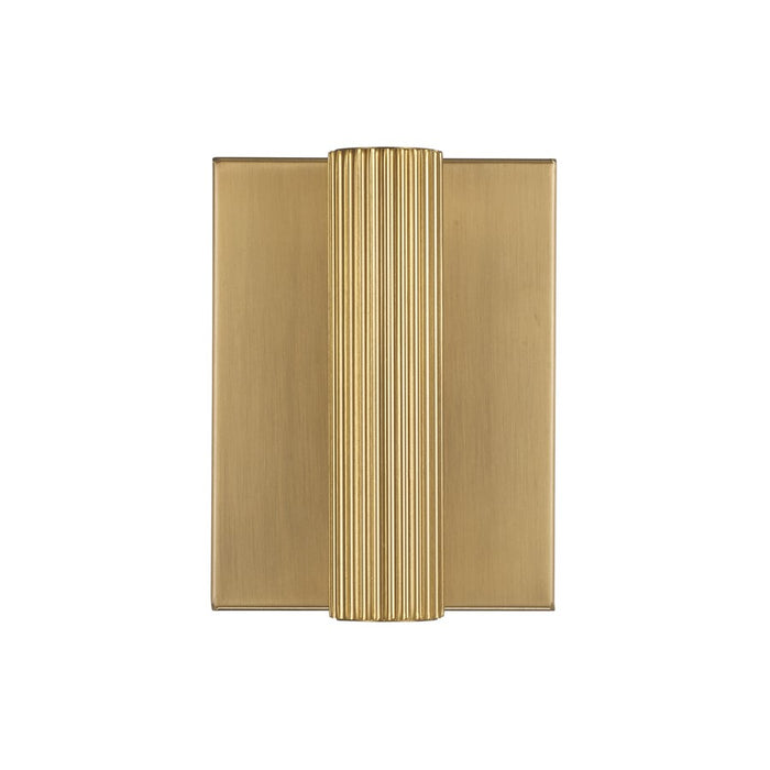 Capital Lighting Ian 2 Light 6" Sconce, Aged Brass