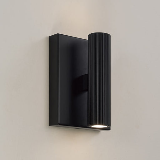 Capital Lighting Ian 2 Light 6" Sconce, Matte Black