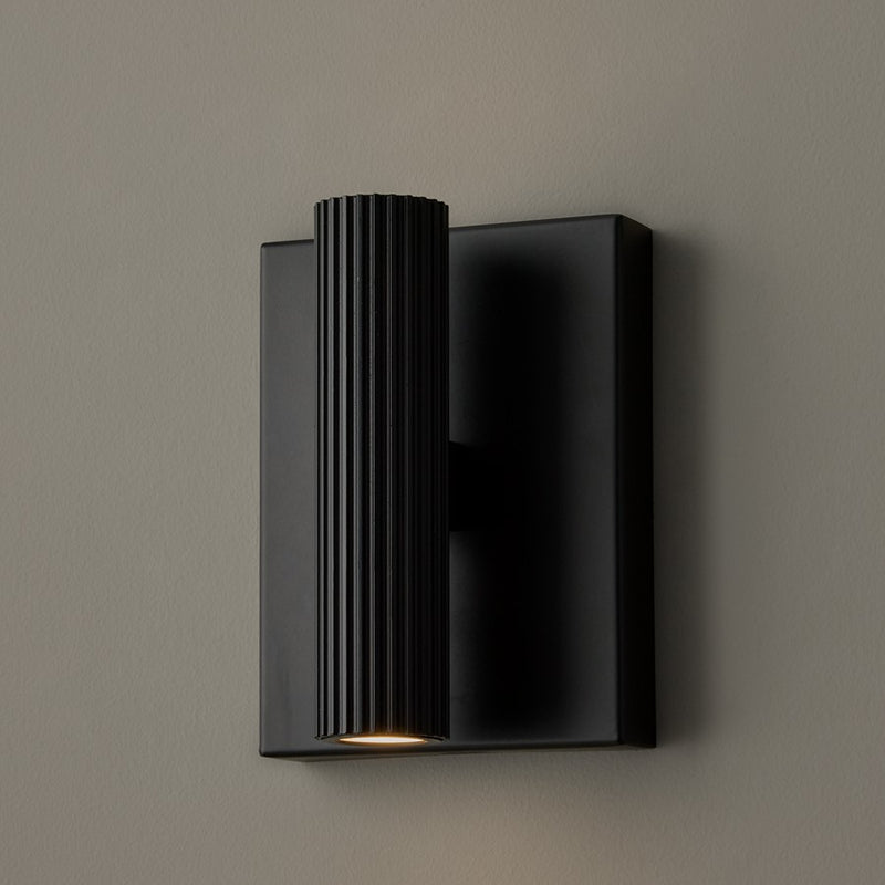 Capital Lighting Ian 2 Light 6" Sconce, Matte Black
