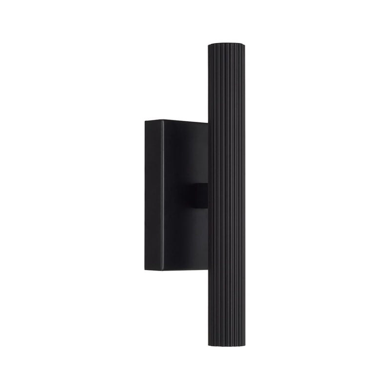 Capital Lighting Ian 2 Light 12" Sconce, Matte Black