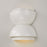 Capital Lighting Jensen 2 Light Sconce, Matte White/White Metal