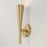 Capital Lighting Levi 1 Light Sconce, Matte Brass/Matte Brass