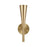 Capital Lighting Levi 1 Light Sconce, Matte Brass/Matte Brass