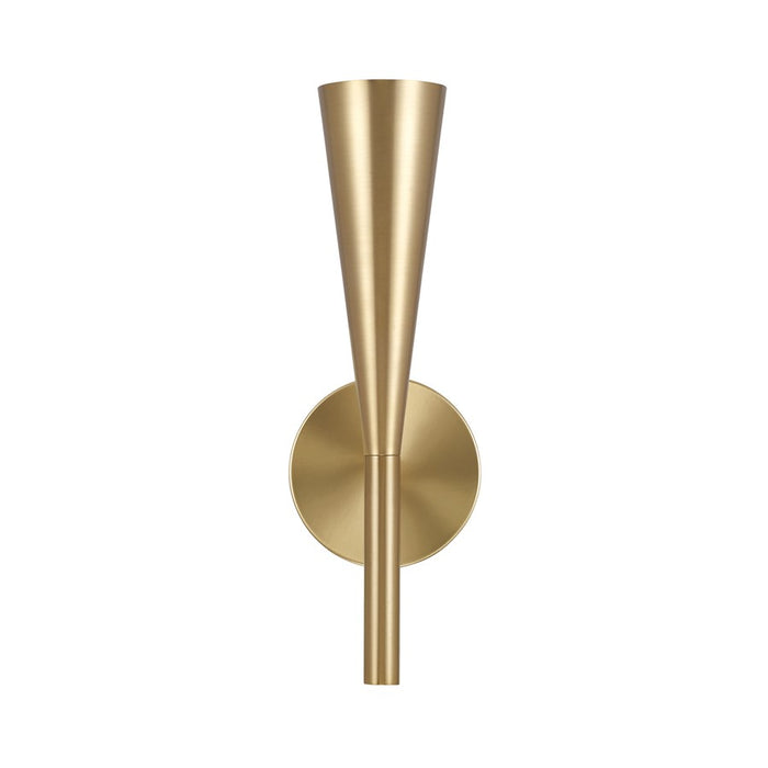 Capital Lighting Levi 1 Light Sconce, Matte Brass/Matte Brass