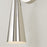 Capital Lighting Levi 1 Light Sconce, Polished Nickel