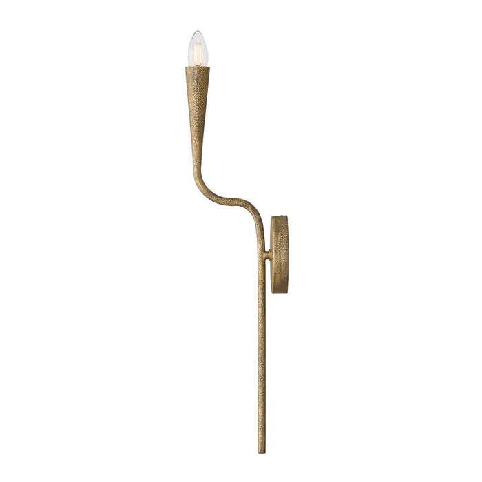 Capital Lighting Savari 1 Light Sconce, Artisan Gold