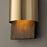 Capital Lighting Sidney 1 Light Sconce, Nordic Wood and Matte Brass
