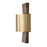 Capital Lighting Sidney 1 Light Sconce, Nordic Wood and Matte Brass