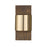 Capital Lighting Sidney 1 Light Sconce, Nordic Wood and Matte Brass