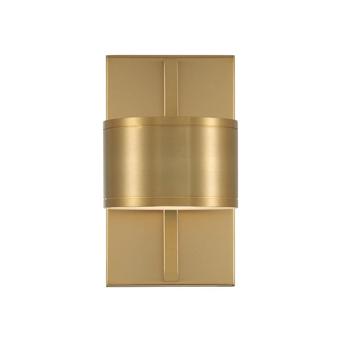 Capital Lighting Henley 2 Light Sconce, Aged Brass
