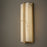 Capital Lighting Noah 1 Light Sconce, Aged Brass/Alabaster Glass