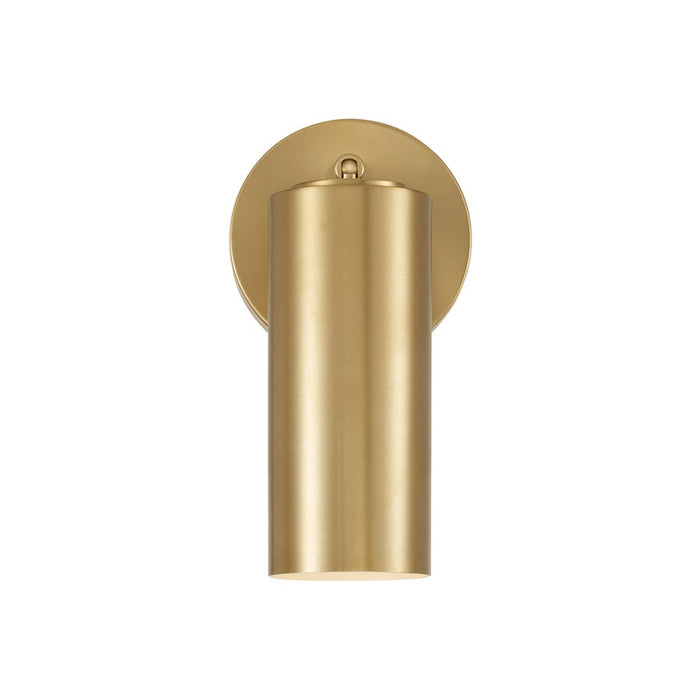 Capital Lighting Robbie 1 Light Sconce, Aged Brass