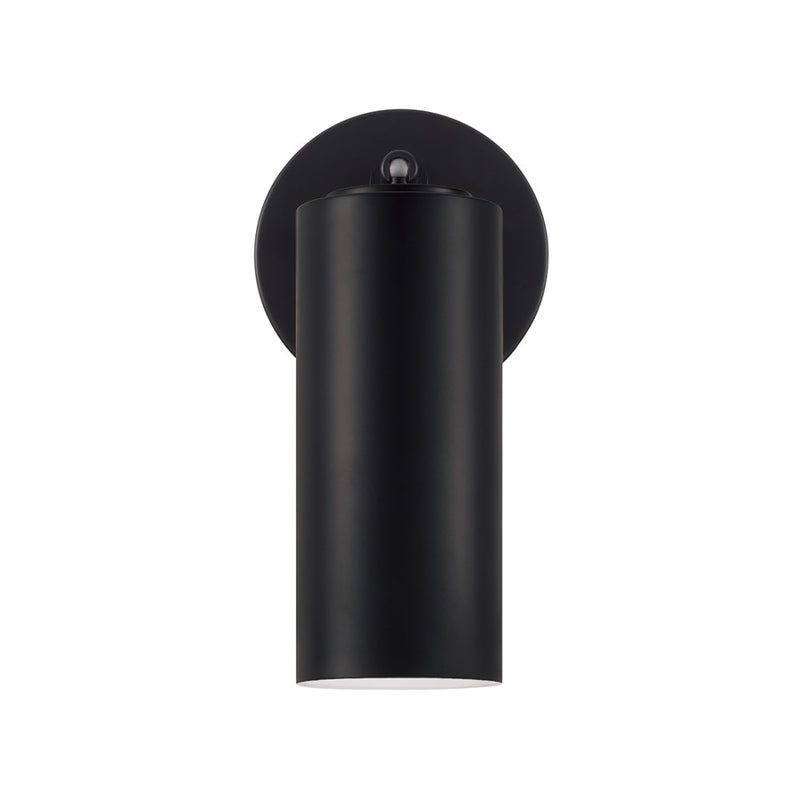 Capital Lighting Robbie 1 Light Sconce, Matte Black