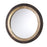Capital Lighting Round Decorative Mirror, Espresso/Aluminum