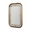 Capital Lighting Rectangular Decorative Mirror, Brass