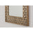 Capital Lighting Rectangular Decorative Mirror, Aged Brass
