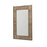 Capital Lighting Rectangular Decorative Mirror, Aged Brass