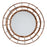 Capital Lighting Decorative Mirror, Blazed Rattan/Nordic Grey