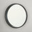 Capital Lighting Wood Frame Mirror, Carbon Grey/Grey Iron