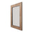 Capital Lighting Decorative Mirror, Rough Sawn Wood, Zinc Metal