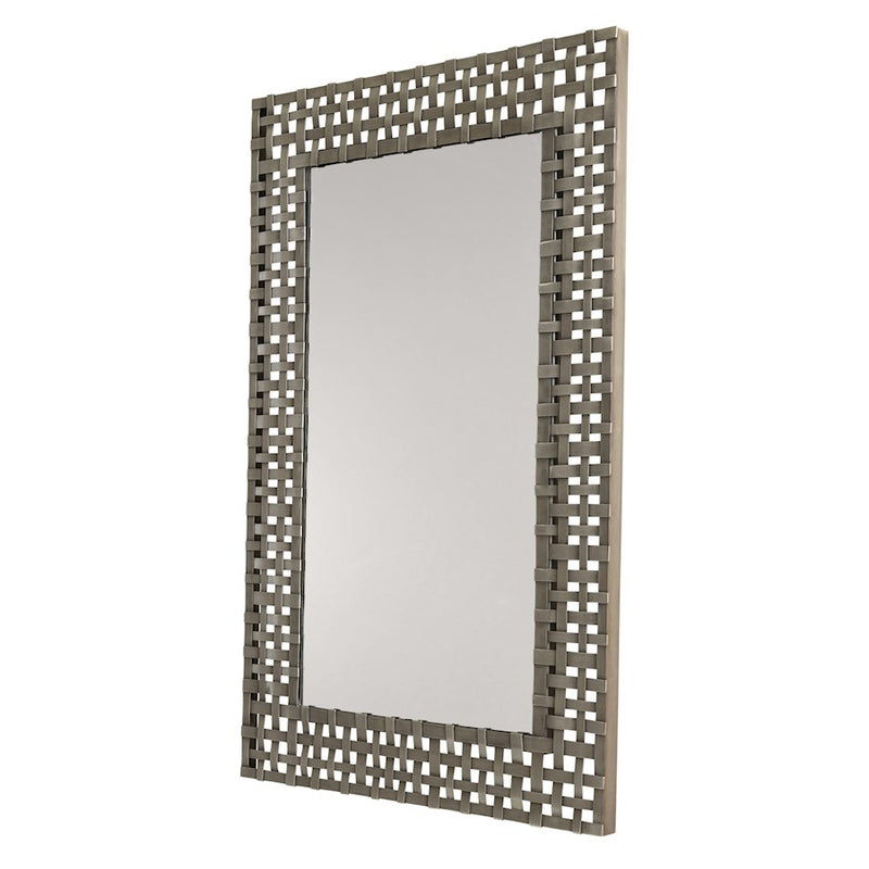 Capital Lighting Metal Decorative Mirror, Antique Nickel