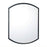 Capital Lighting Metal Framed 32" Mirror, Matte Black