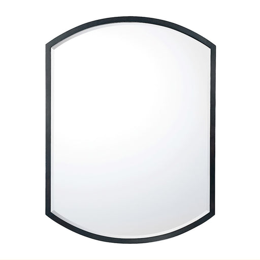 Capital Lighting Metal Framed 32" Mirror, Matte Black