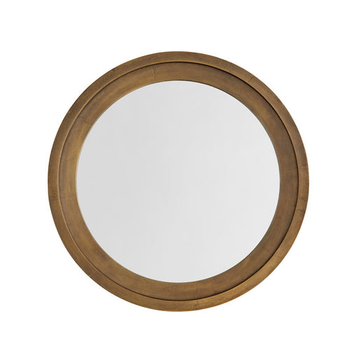 Capital Lighting Round Decorative Mirror, Oxidized Brass