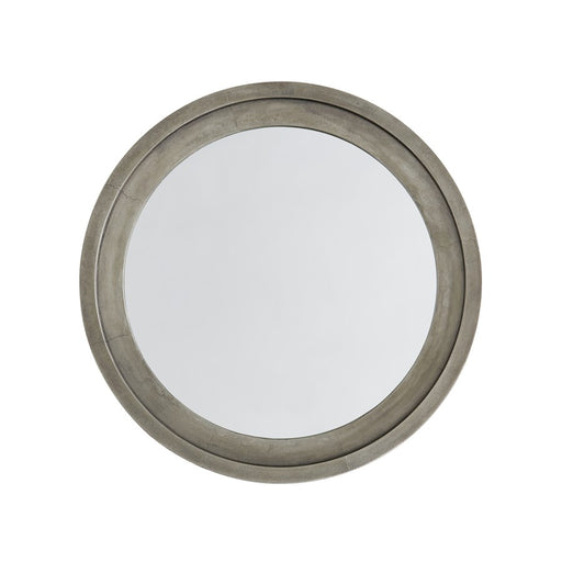 Capital Lighting Round Decorative Mirror, Oxidized Nickel