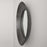 Capital Lighting Round Decorative Mirror, Hammered Aged Zinc