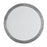 Capital Lighting Round Decorative Mirror, Etched Nickel
