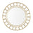 Capital Lighting Decorative Mirror, Patinaed Brass