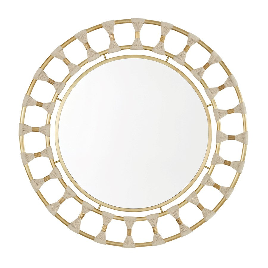 Capital Lighting Decorative Mirror, Patinaed Brass