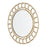Capital Lighting Decorative Mirror, Patinaed Brass