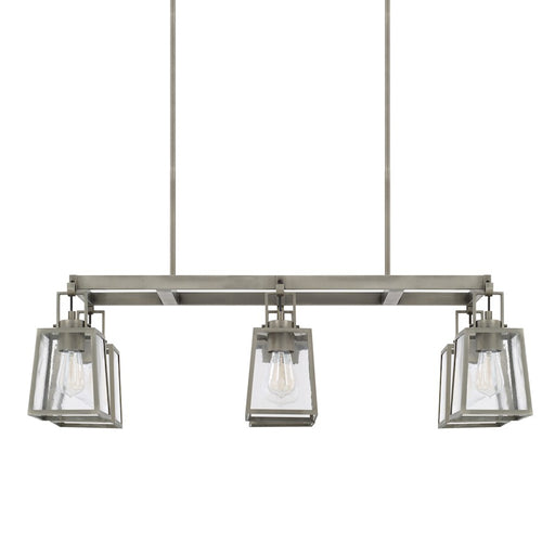 Capital Lighting Kenner 6 Light Island, Antique Nickel