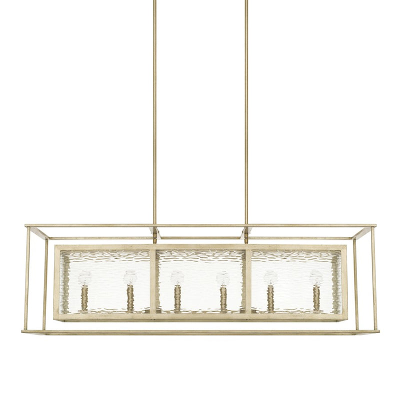 Capital Lighting 6 Light Island, Winter Gold