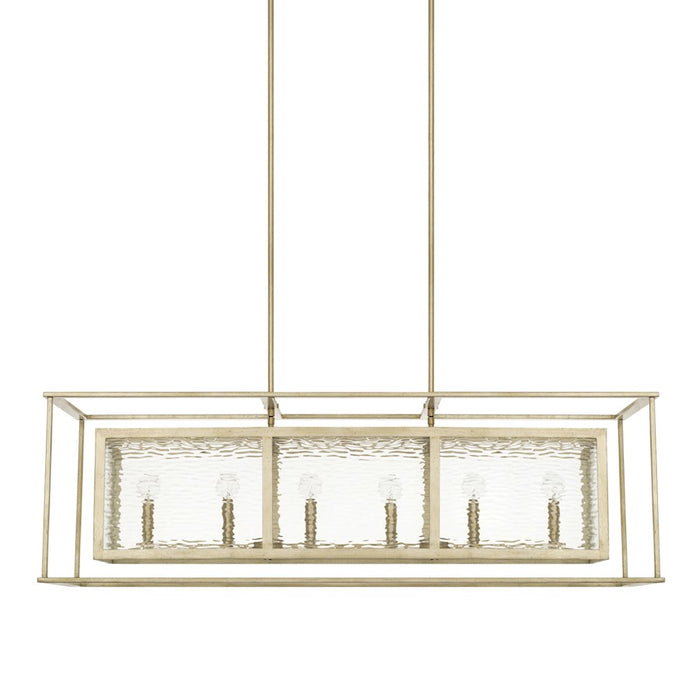Capital Lighting 6 Light Island, Winter Gold