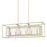 Capital Lighting 6 Light Island, Winter Gold
